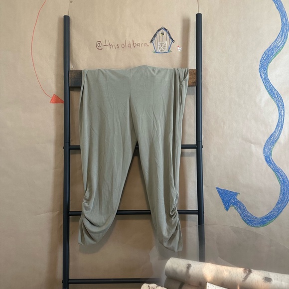 Lightweight Olive Green Joggers - Picture 5 of 14